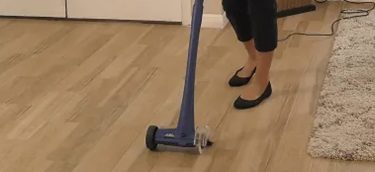 Grout Groovy! Electric Stand-up Professional Grout Cleaning Machine Bundle | Adjustable Handle & Heavy Duty 1600 RPM Motor | Includes Machine, Hand